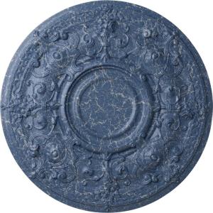 imageEkena Millwork CM28OSAMC 2818 x 134 Oslo Ceiling Medallion Americana CrackleHandPainted Americana Crackle