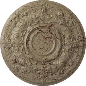 imageEkena Millwork CM28OSAMC 2818 x 134 Oslo Ceiling Medallion Americana CrackleHandPainted Gobi Desert Crackle